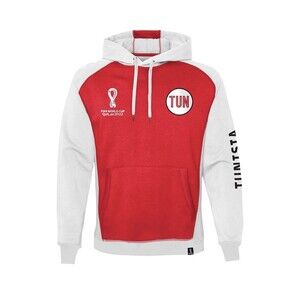 FIFA Worlds Cup 2022 Unisex XL Red And White Hoodie